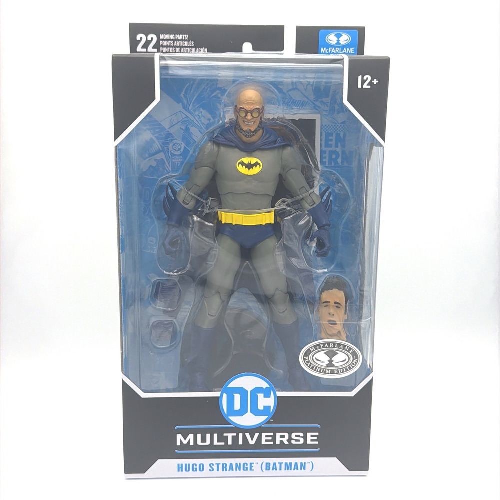 McFarlane DC Multiverse Hugo Strange Batman Platinum Edition 7"‎ Figure NIB